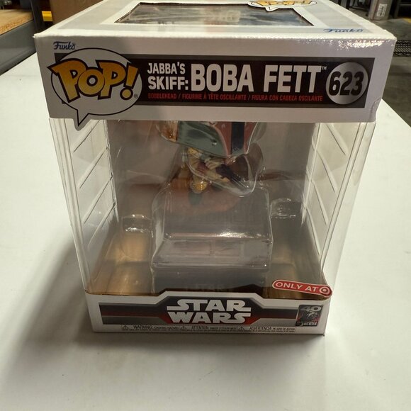 Star Wars Funko Pop Deluxe Boba Fett Jabbas Skiff Collectible Figure - Picture 7 of 10